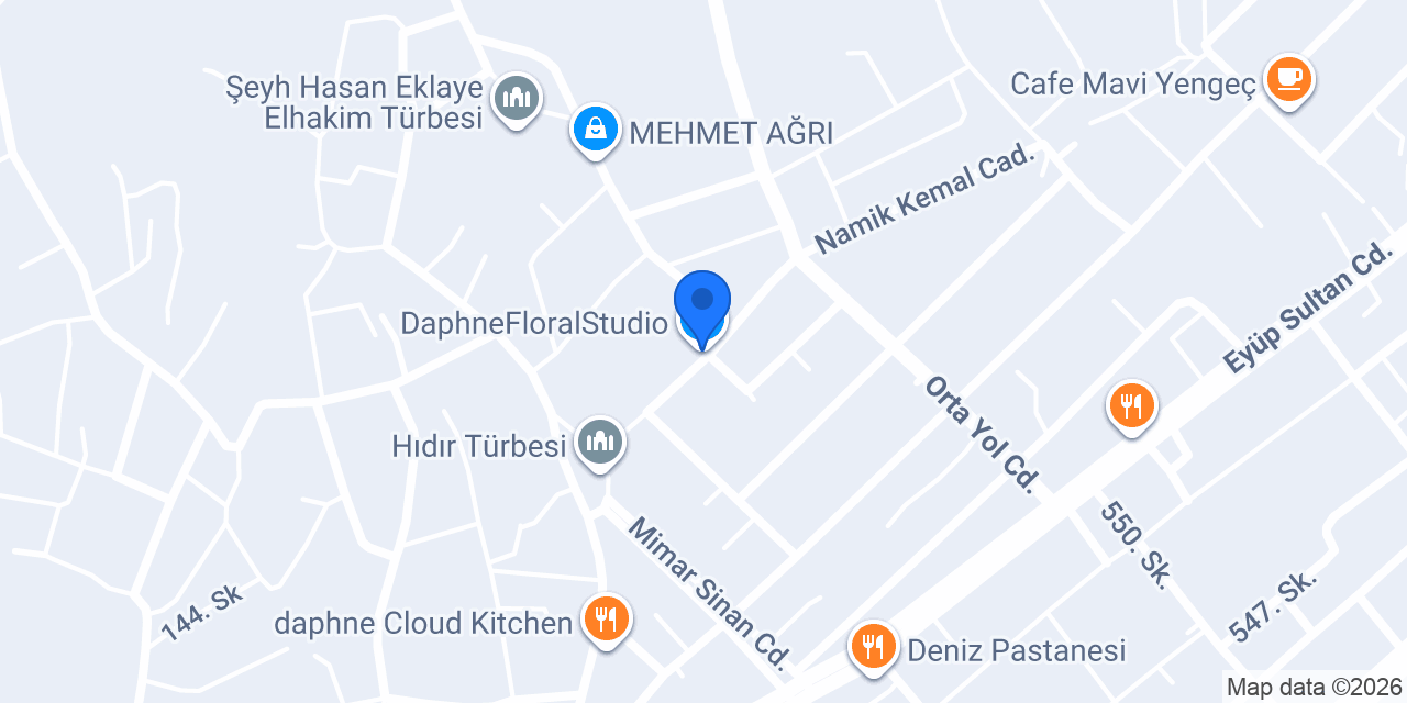 DaphneFloralStudio konumu