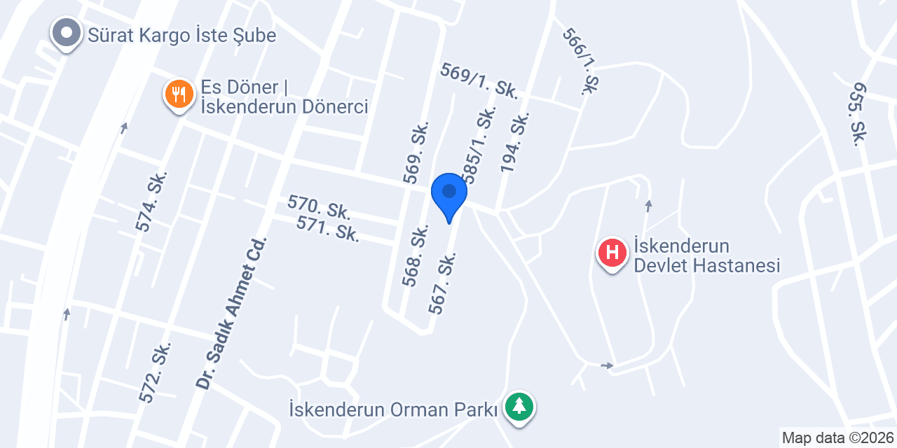 Güler eczanesi konumu