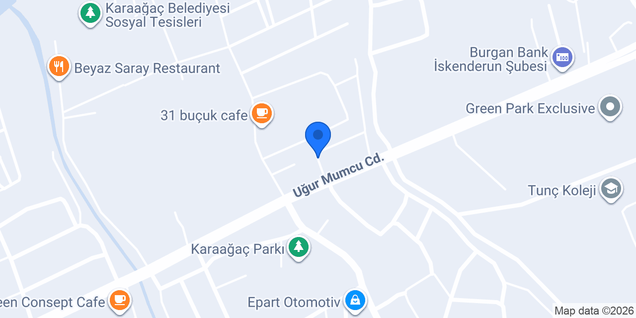 Karaağaç Bungalov & Tiny House konumu