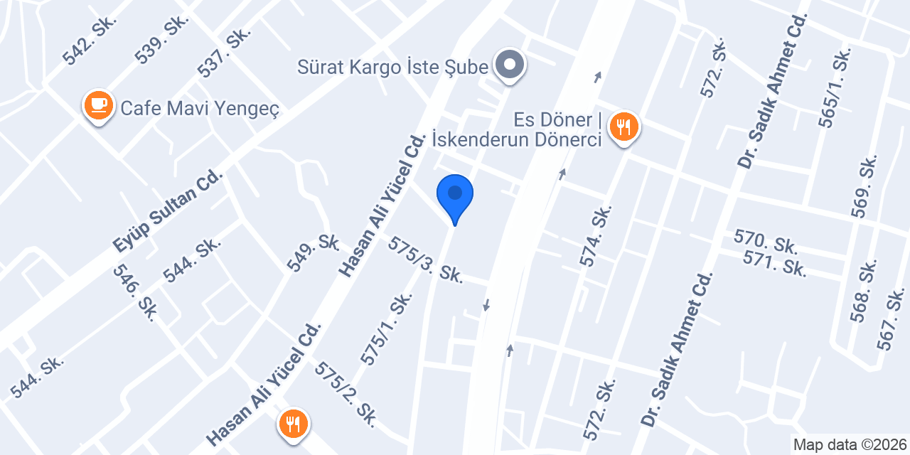 EFSUN SPORT CENTER konumu