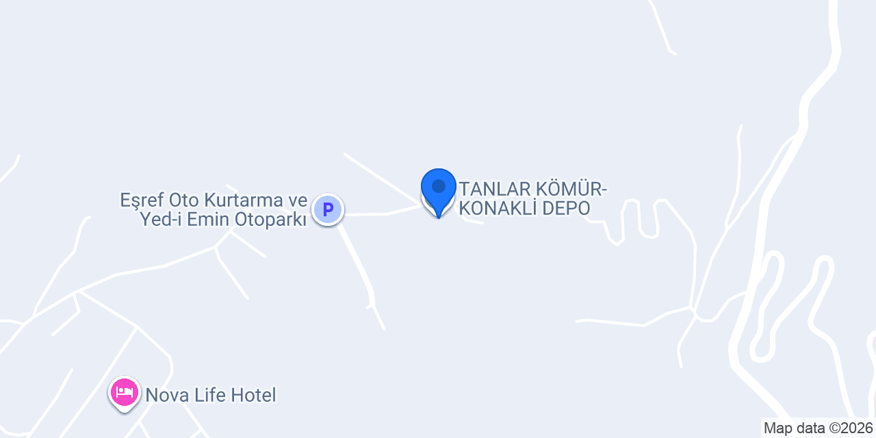 TANLAR KÖMÜR- KONAKLİ DEPO konumu