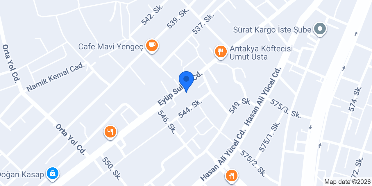 Petrol Ofisi konumu