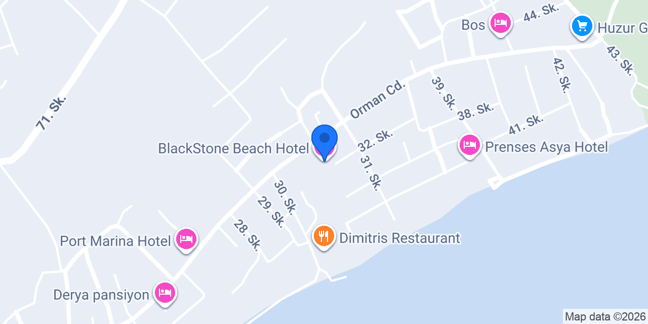 BlackStone Beach Hotel konumu
