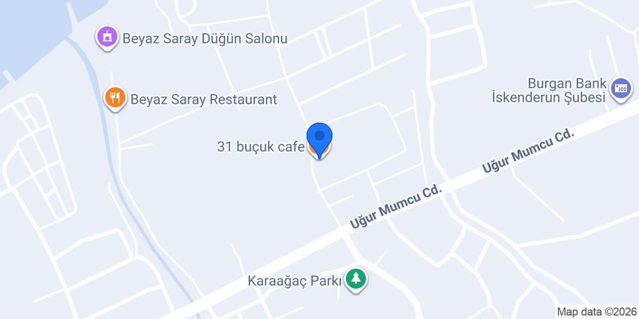 31 buçuk cafe konumu