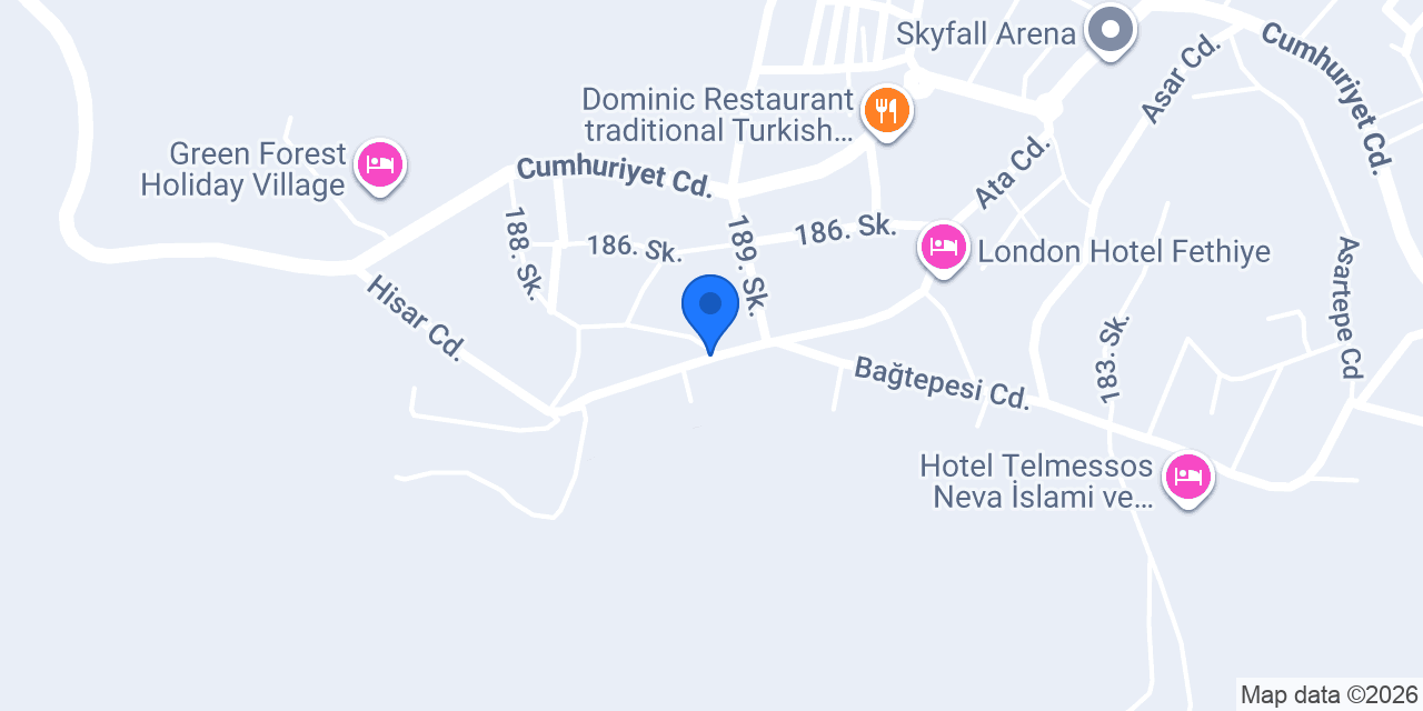 Dedem Hotel konumu