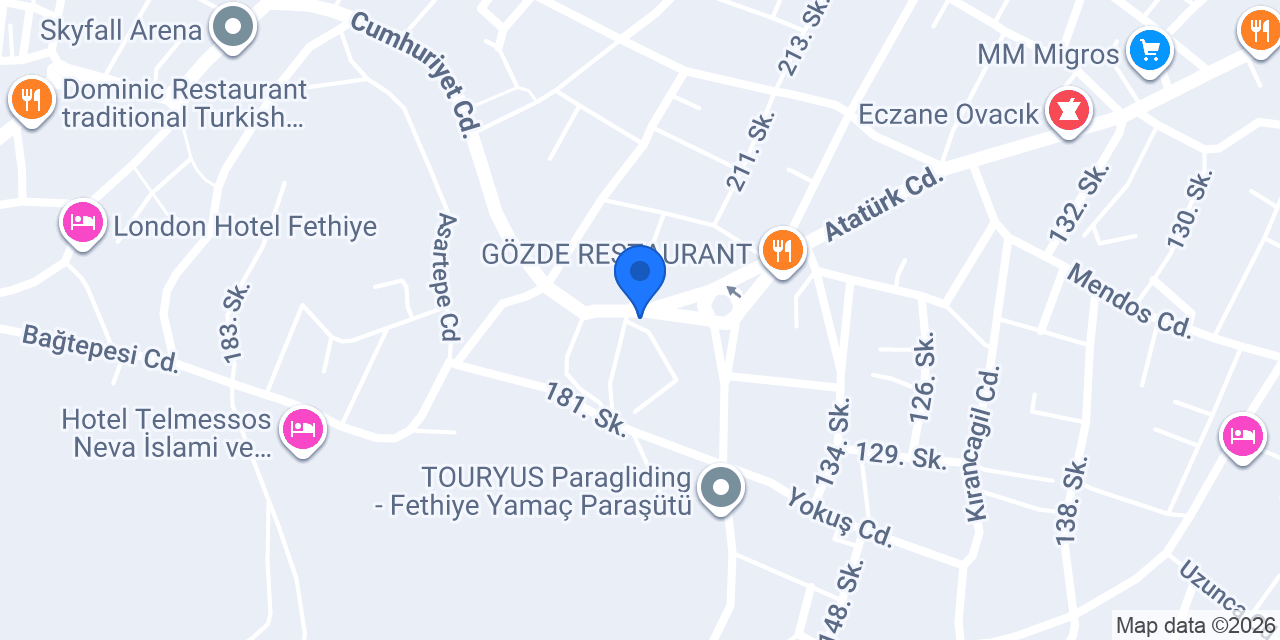 Ptt-hisarönü Şubesi konumu