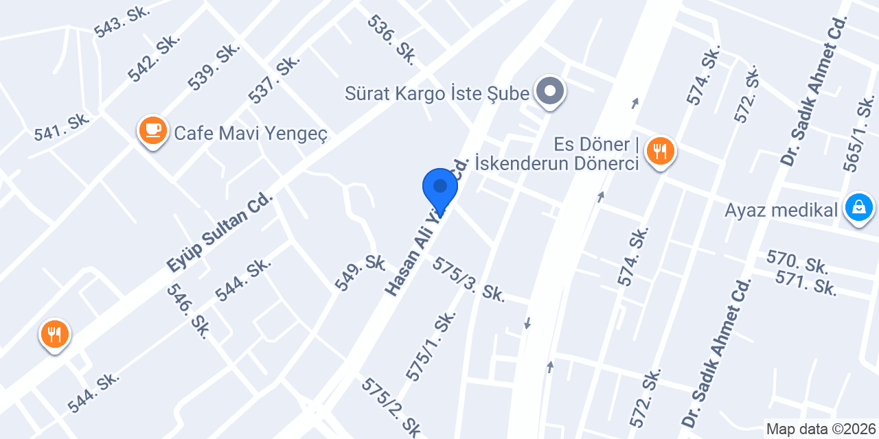 Almeron Hosting&Bilişim konumu