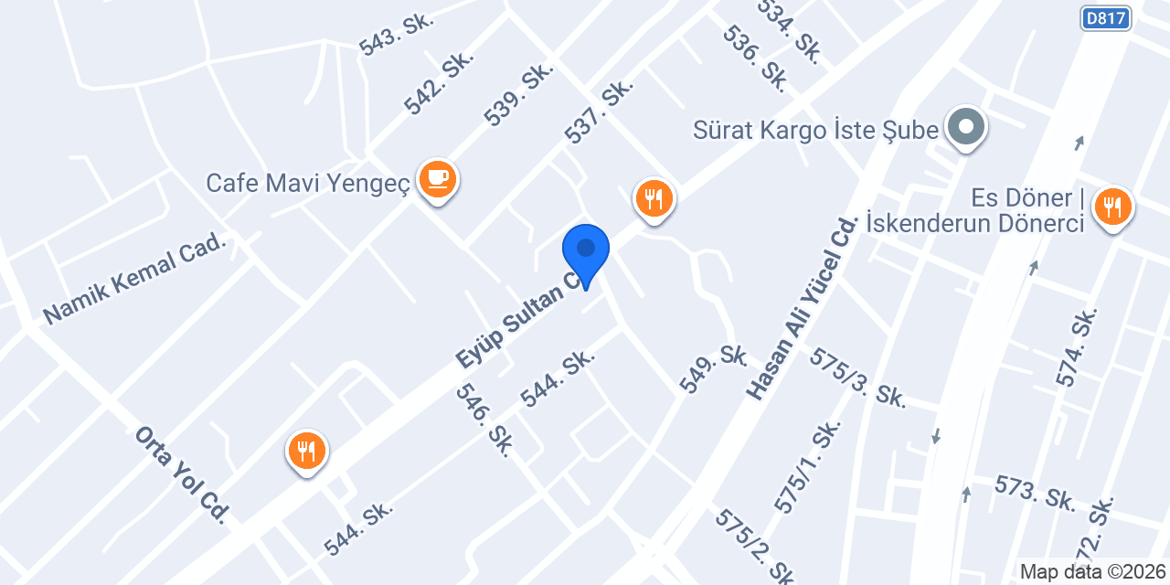 Dec Hırdavat konumu