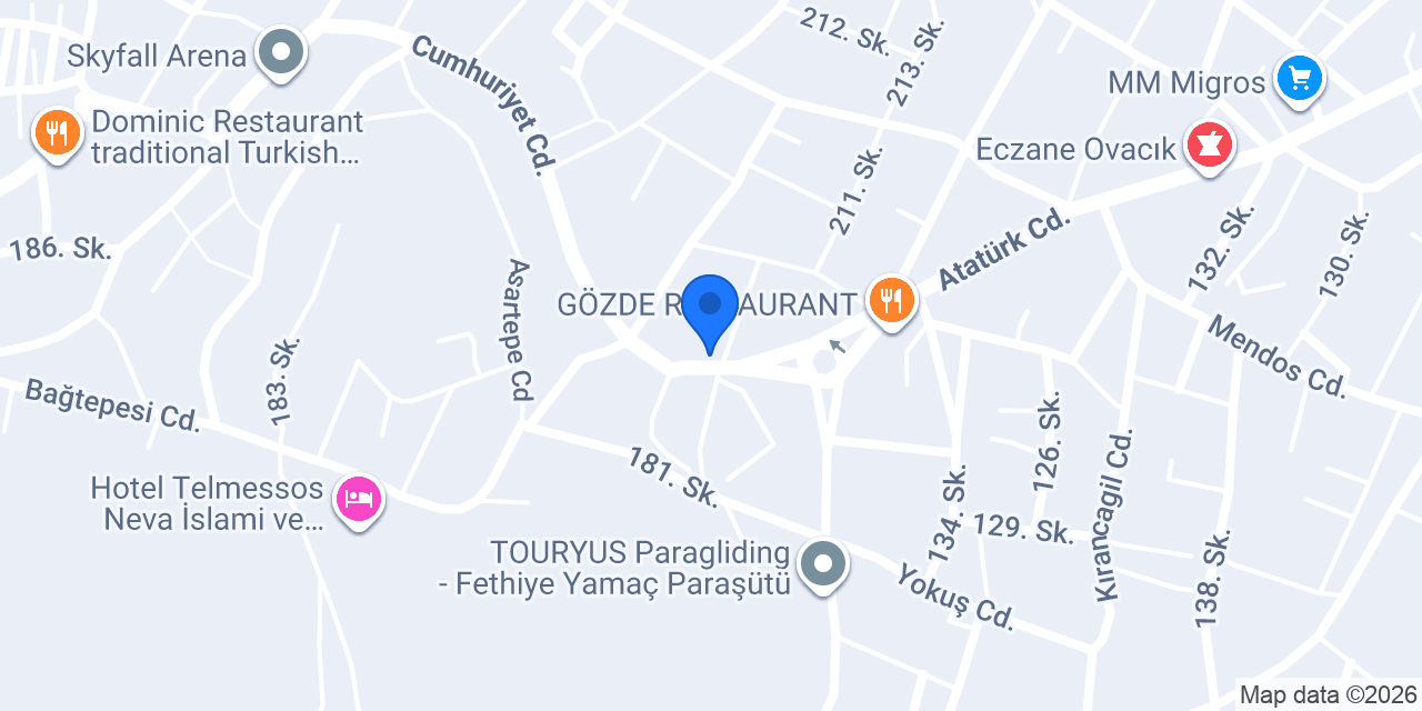 Memories Restaurant & Coctail Bar konumu