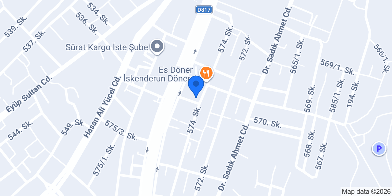 Elvin Hukuk Bürosu konumu