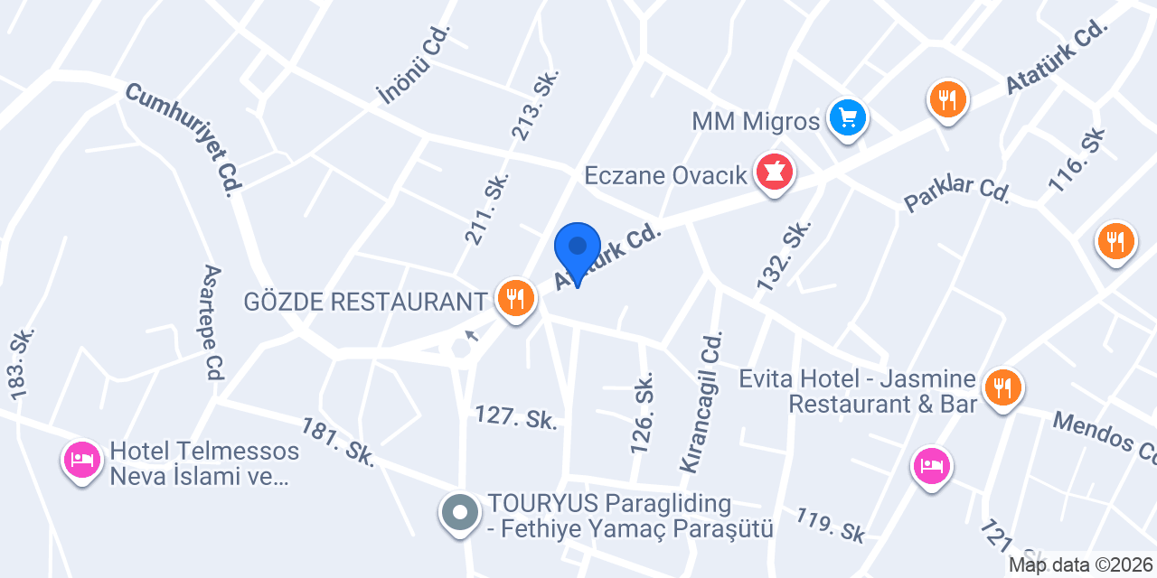 Ölüdeniz Dental konumu