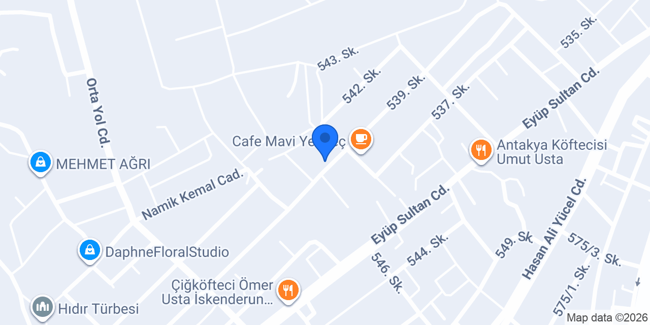 Gürsel Market konumu