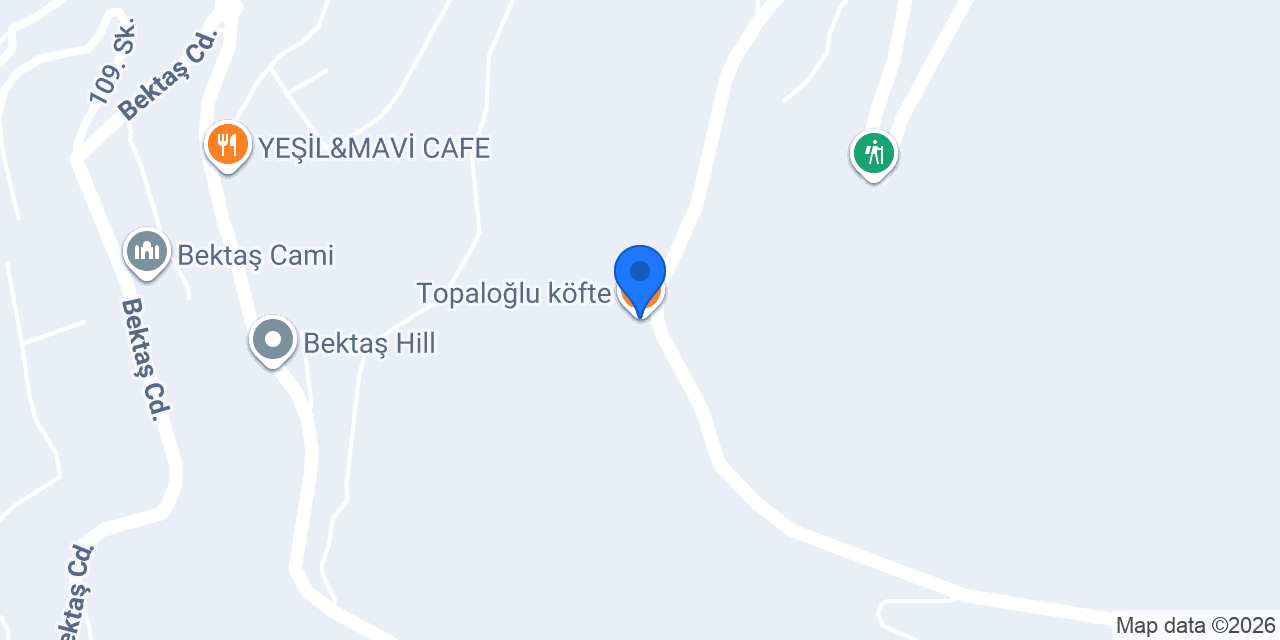 Topaloğlu köfte konumu