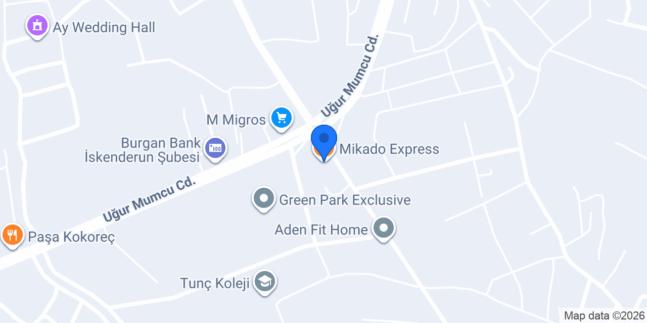 Mikado Express konumu