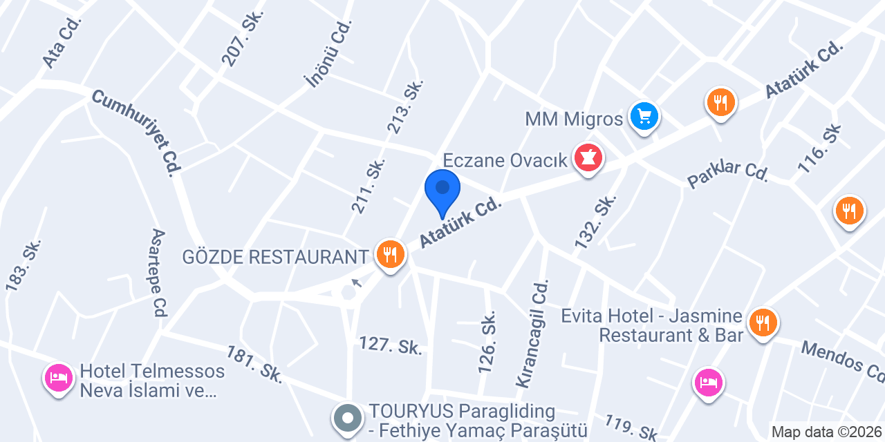 Kardelen eczanesi konumu