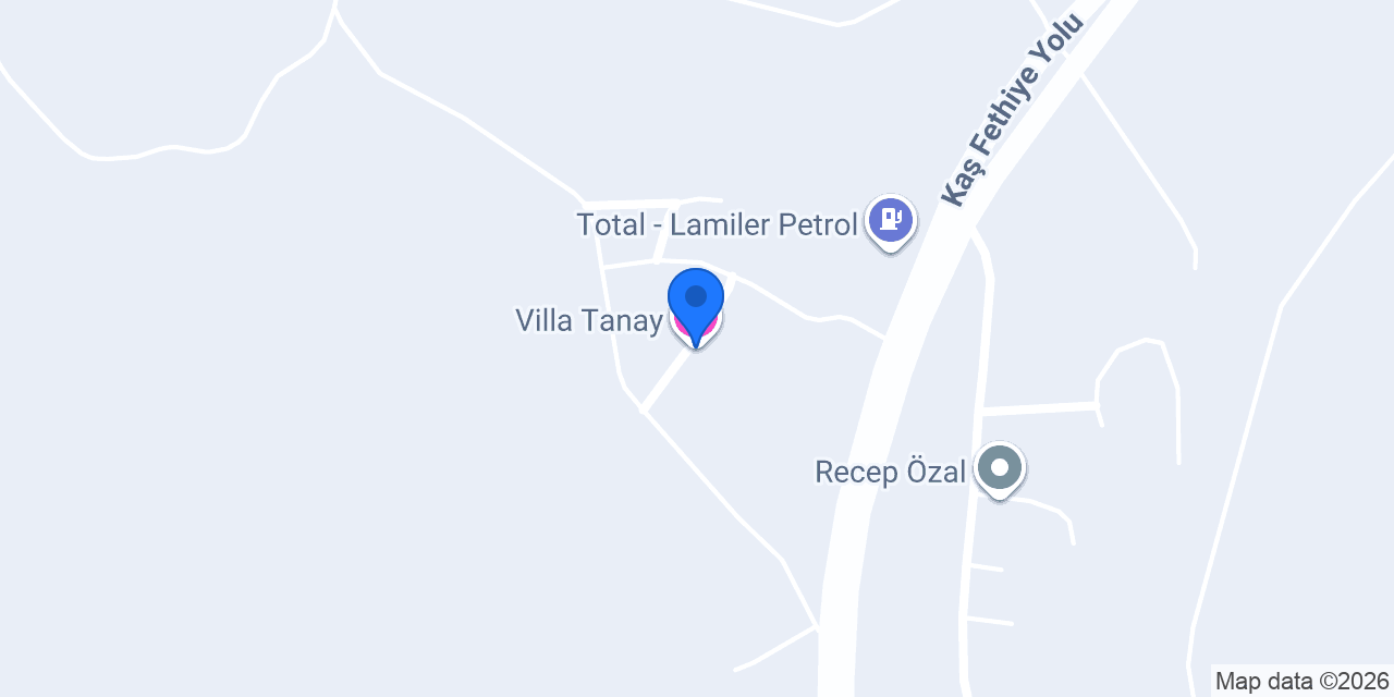 Villa Tanay konumu
