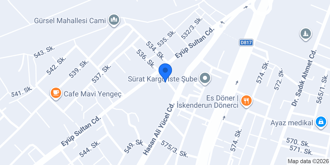 Güney Ecza Koop - İskenderun Şube konumu