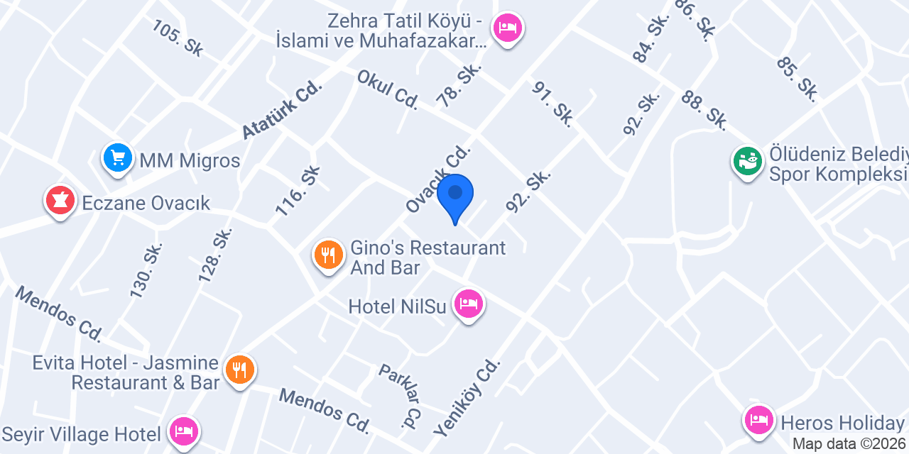 Forever Hotel konumu