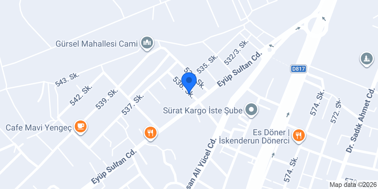 ATAV OFSET MATBAASI konumu