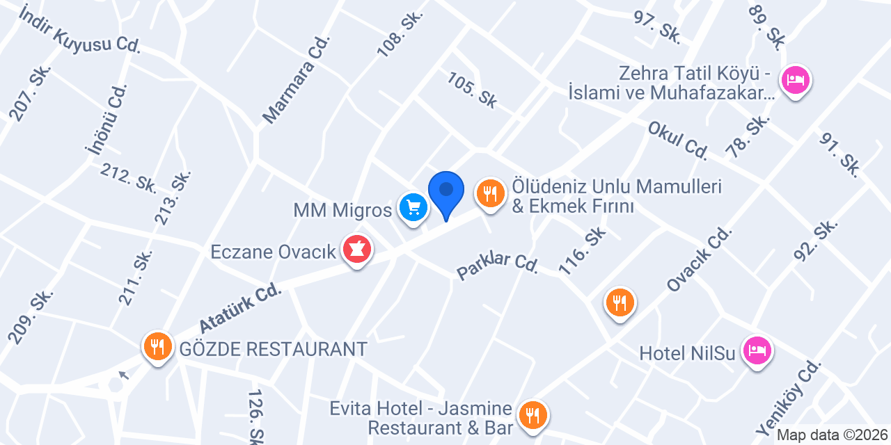 Oludeniz Trip Travel Agency konumu