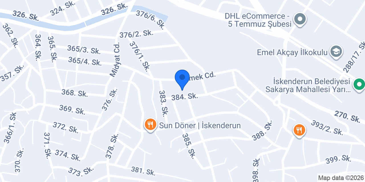 Suriye Store konumu