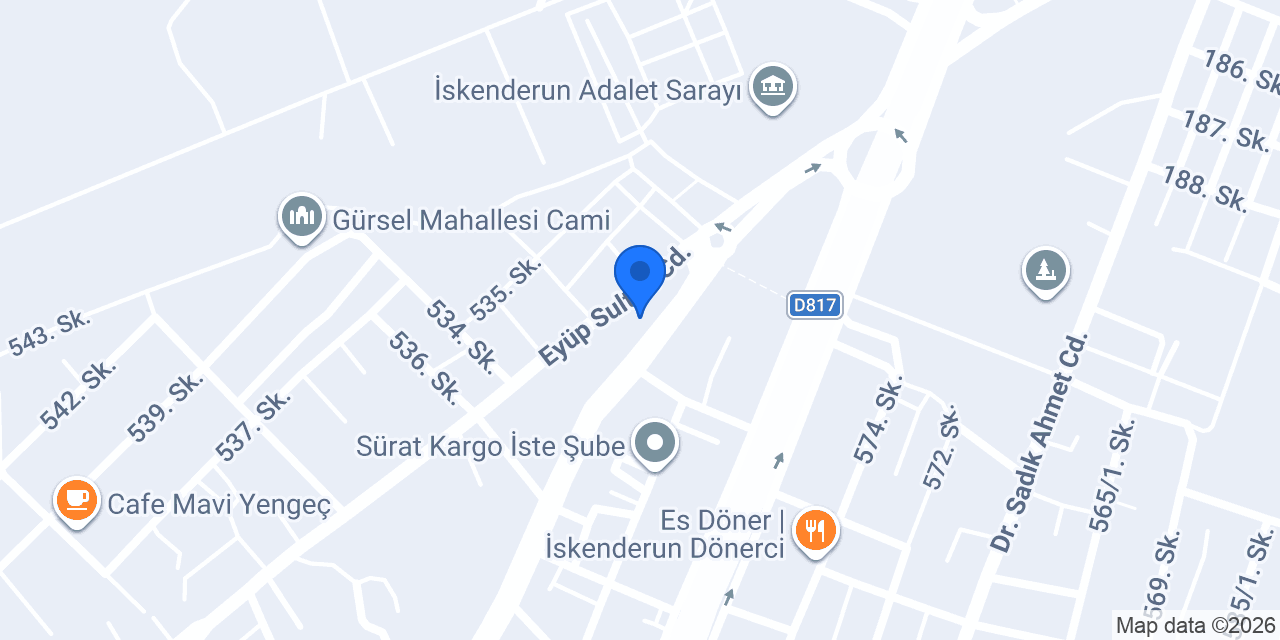 Pınar KİRMİT Hukuk&Danışmanlık konumu