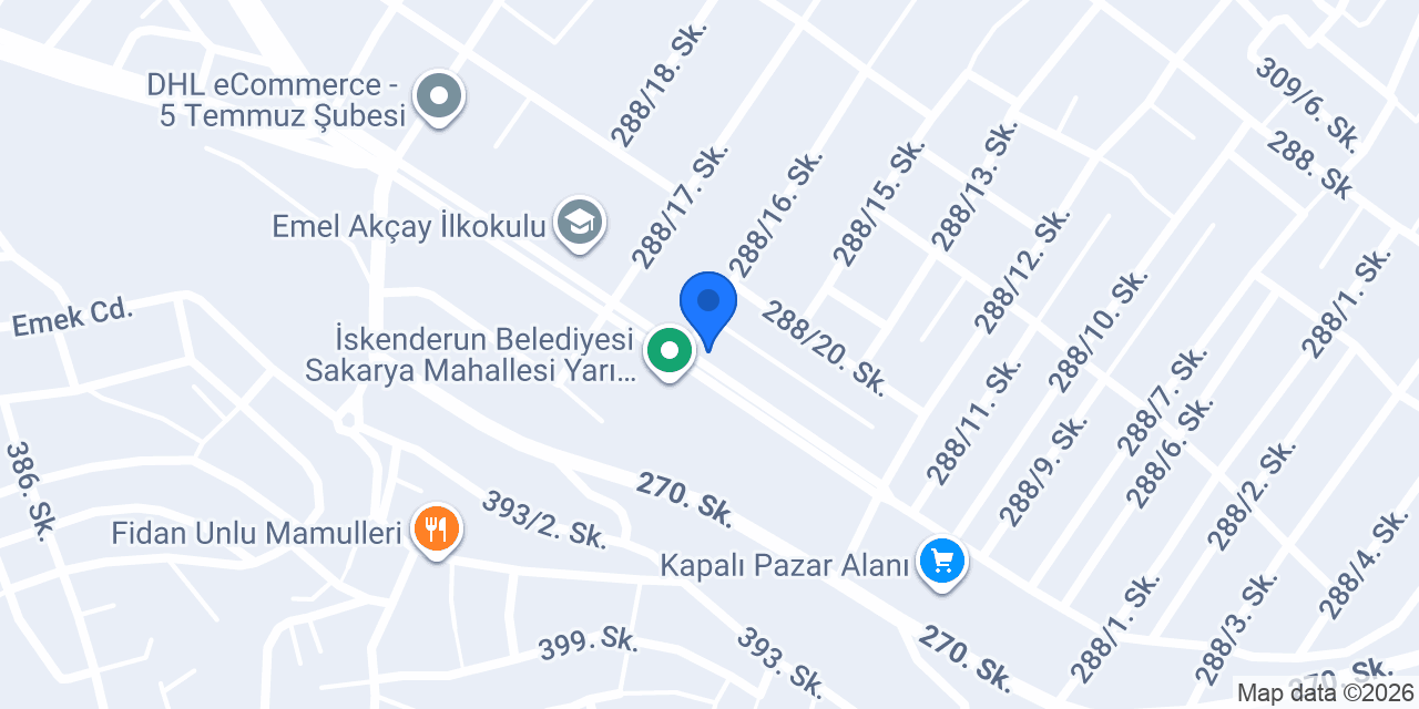 PERA RENT A CAR konumu