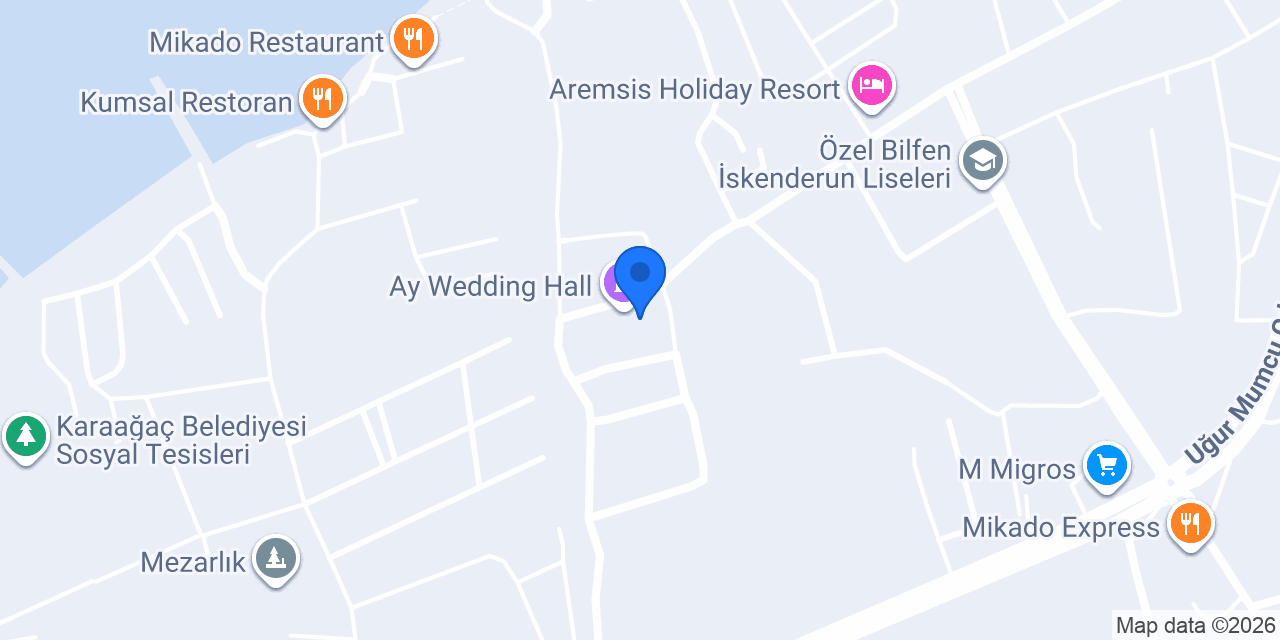 Özel İskenderun Bilfen Anaokulu konumu