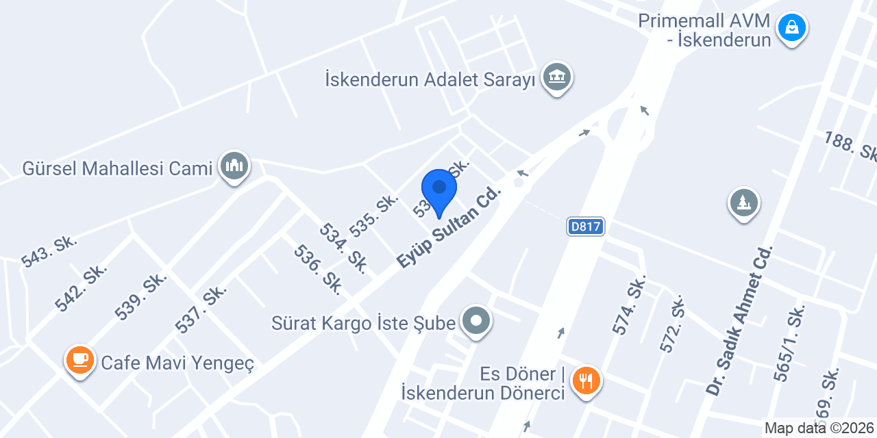 Belinay döner kebab çorba konumu
