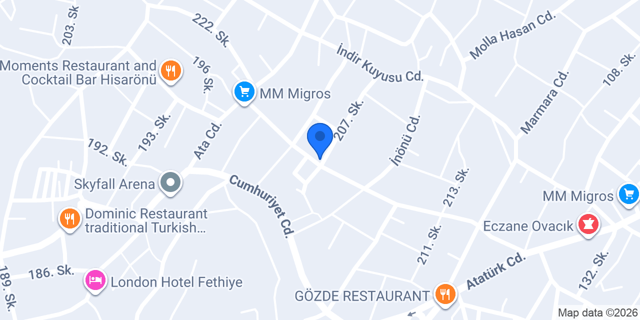 Elze Hotel konumu