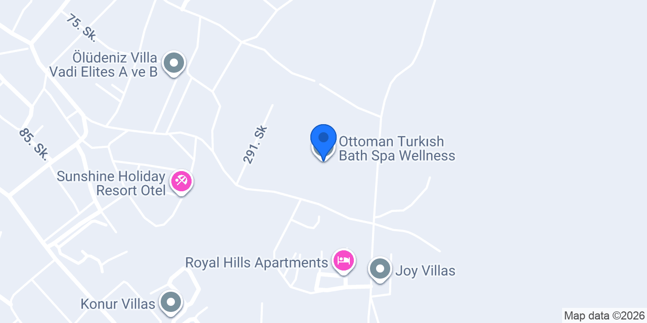Ottoman Turkısh Bath Spa Wellness konumu