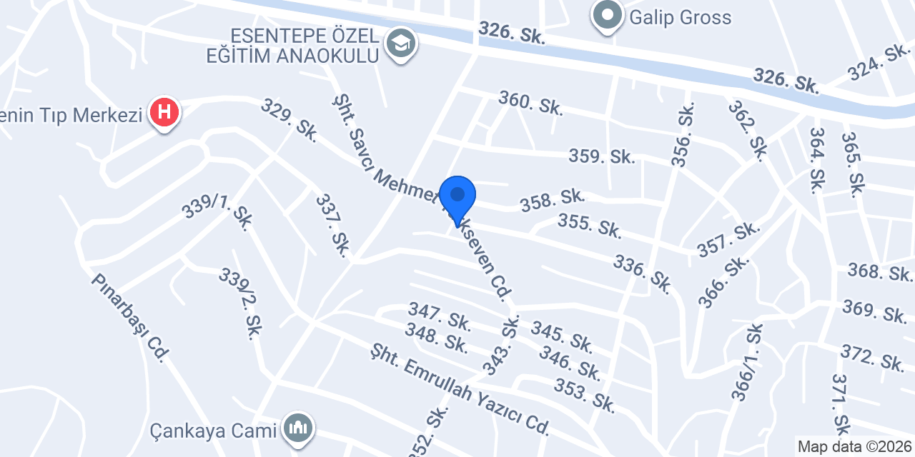 Türkan İnternet Cafe konumu