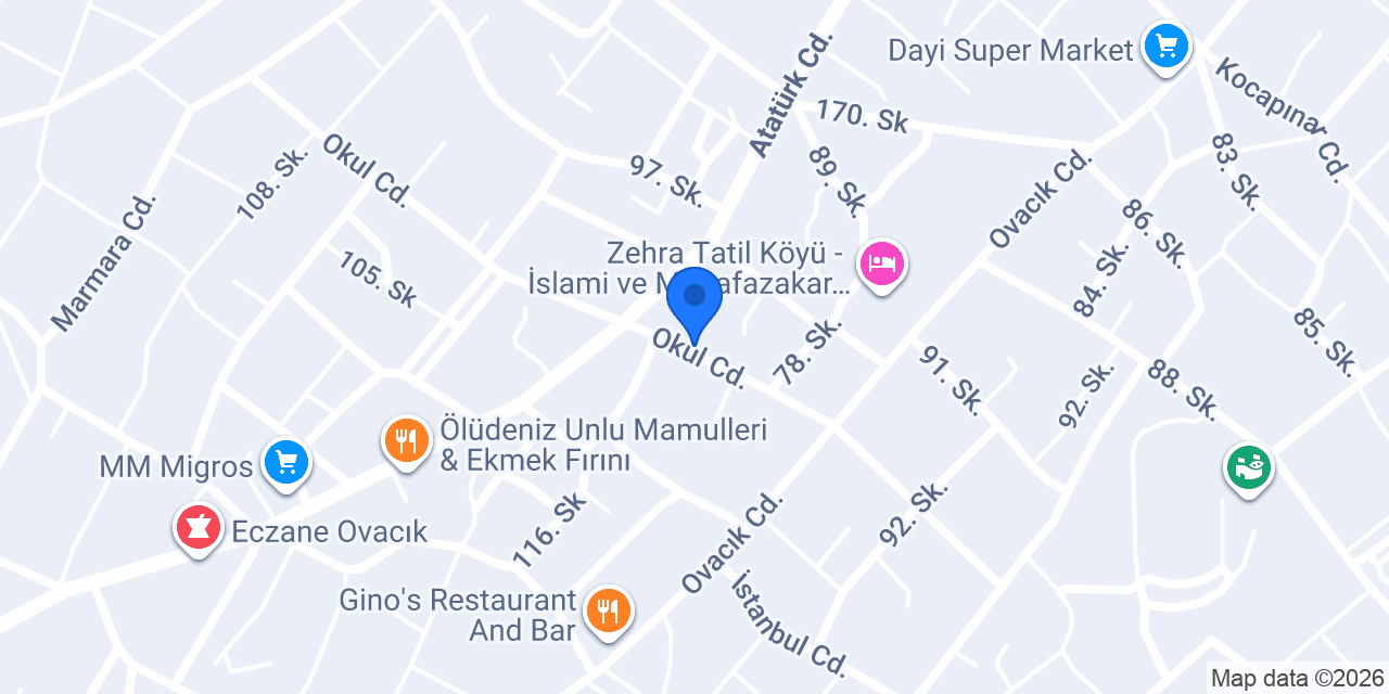 CC's Butik Hotel konumu