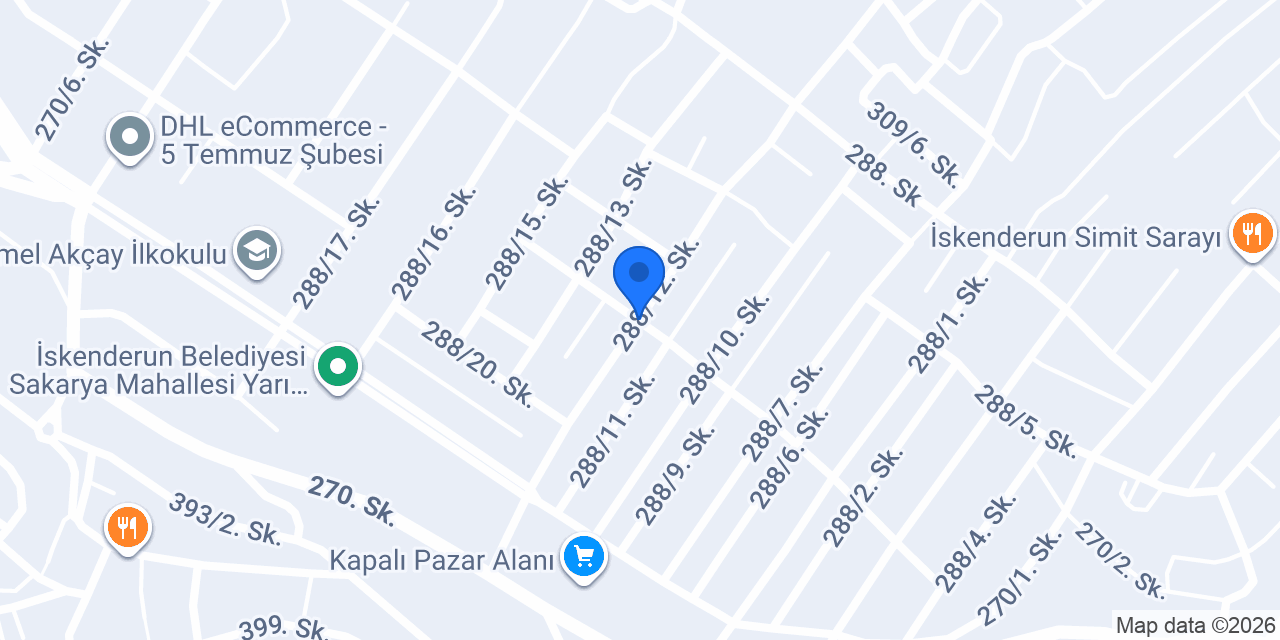 ÇİĞ KÖFTECİ ÖMER USTA (İSKENDERUN ŞUBESİ) konumu