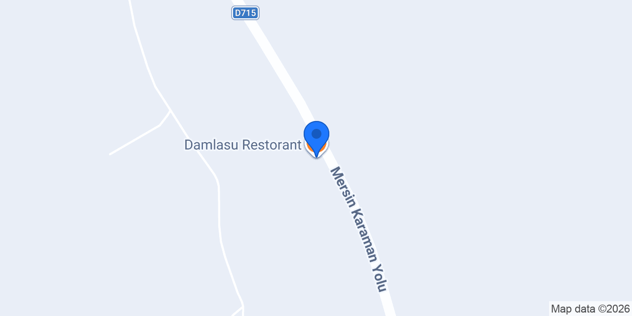 Damlasu Restorant konumu