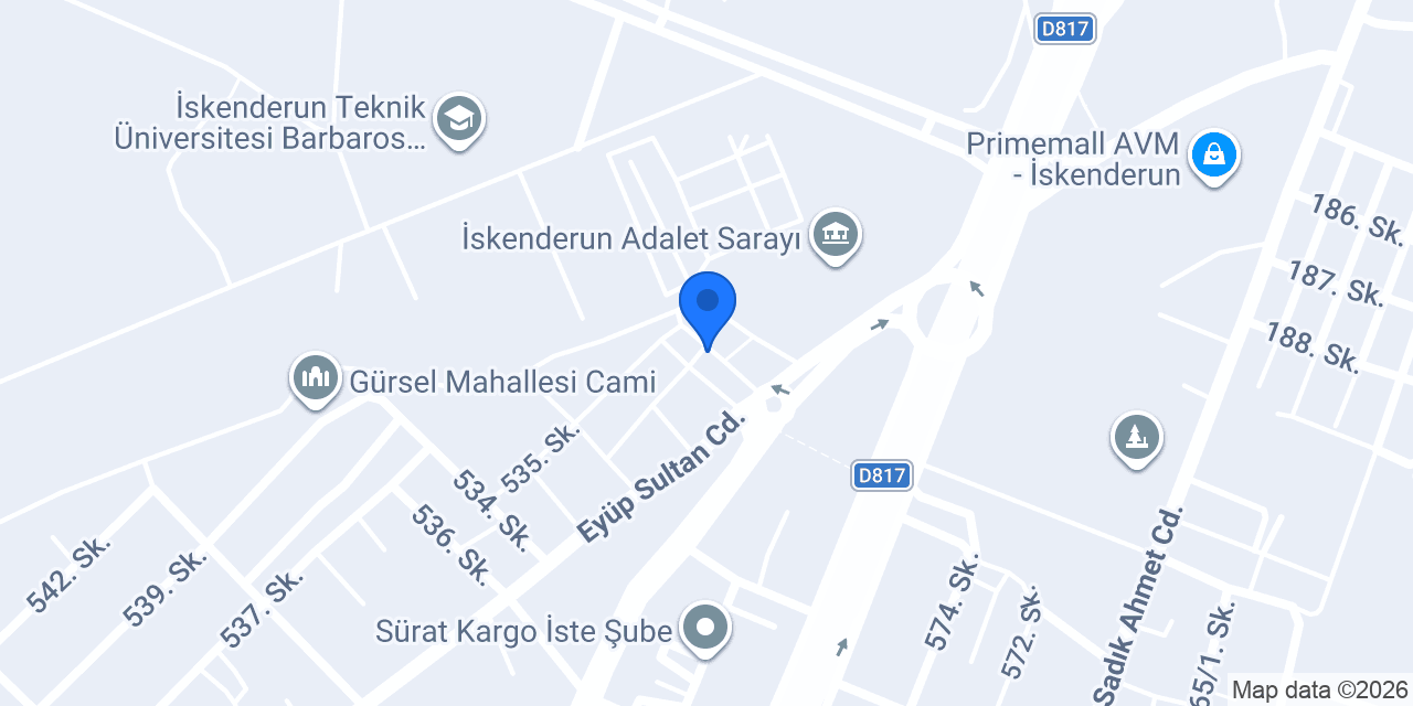 E&G SİGORTA konumu