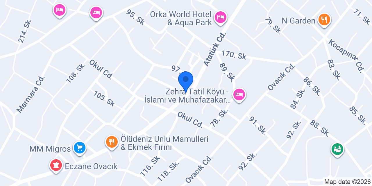 Şimşek Teknik Tesisat konumu