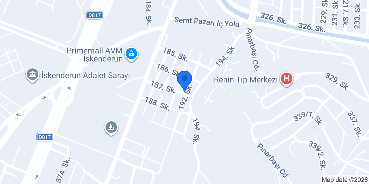Numune Pide Fırını konumu