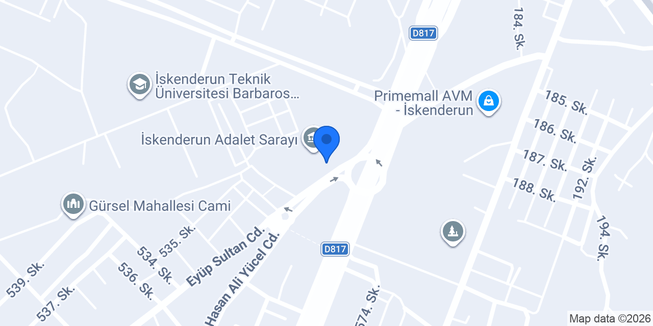 Adliye Ptt Şubesi konumu