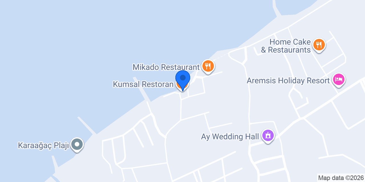 Kumsal Restoran konumu