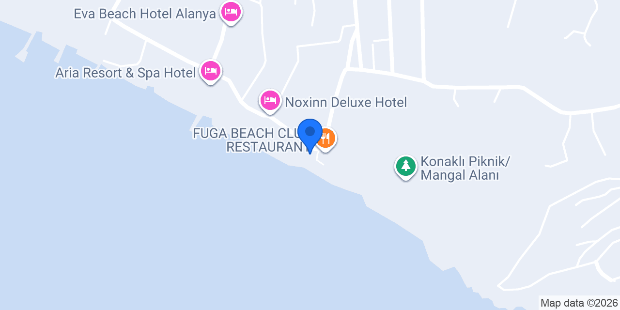 DEEP AQUA Dive Center konumu
