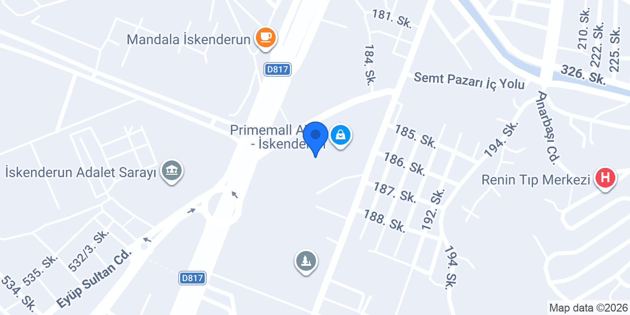 Kumpir Salad İskenderun konumu
