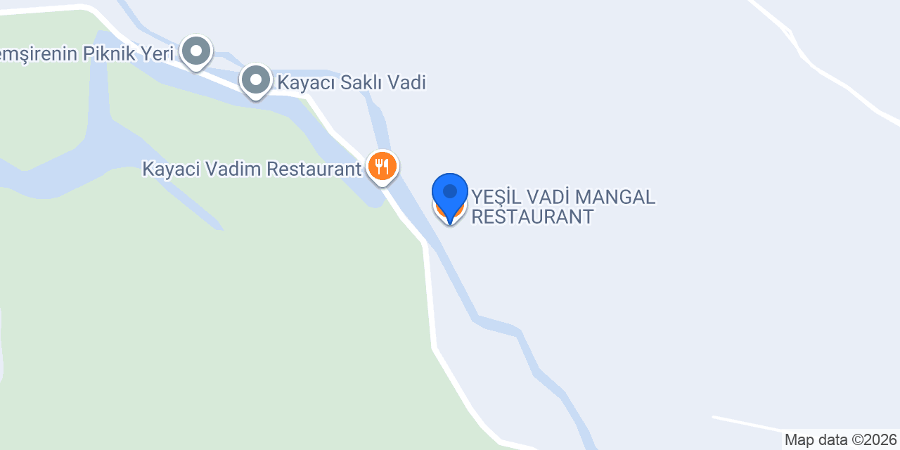 YEŞİL VADİ MANGAL RESTAURANT konumu