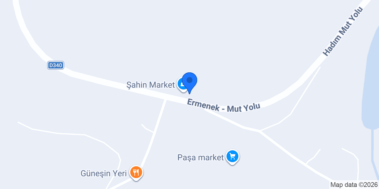 Şahin Hafriyat Ticaret konumu