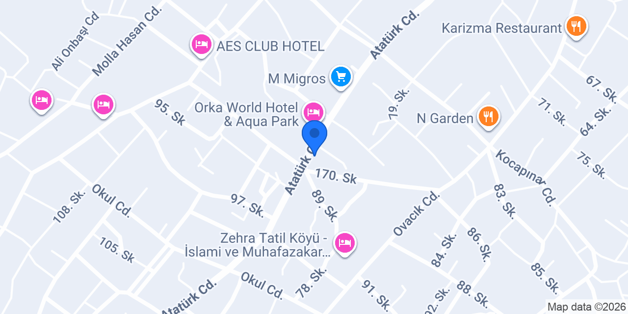 Küçük ev kebap konumu