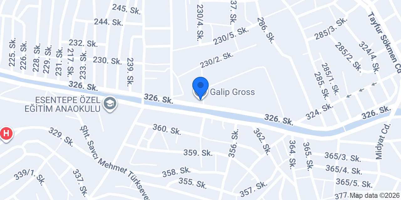 Galip Gross konumu