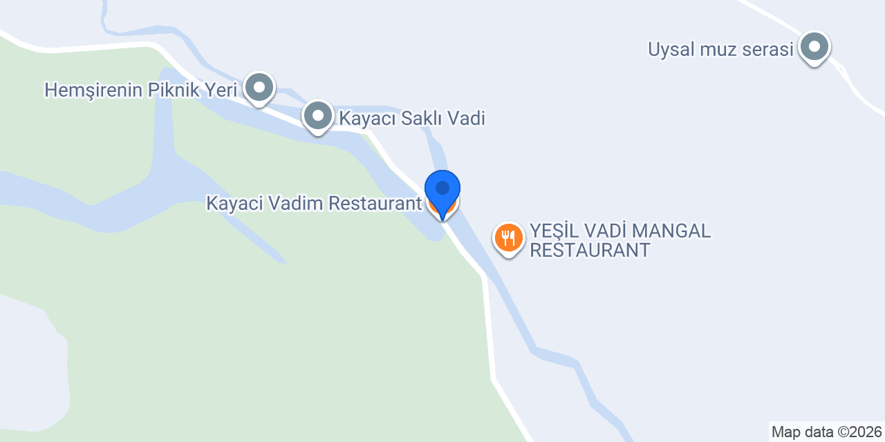 Kayaci Vadim Restaurant konumu