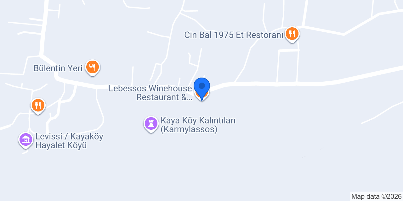 Lebessos Winehouse Restaurant & Kahvaltıcı Mahmut konumu