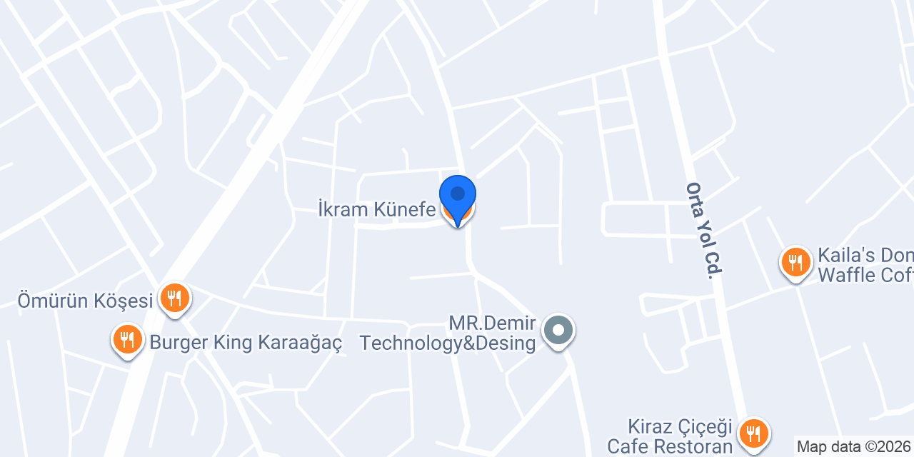 İkram Künefe konumu
