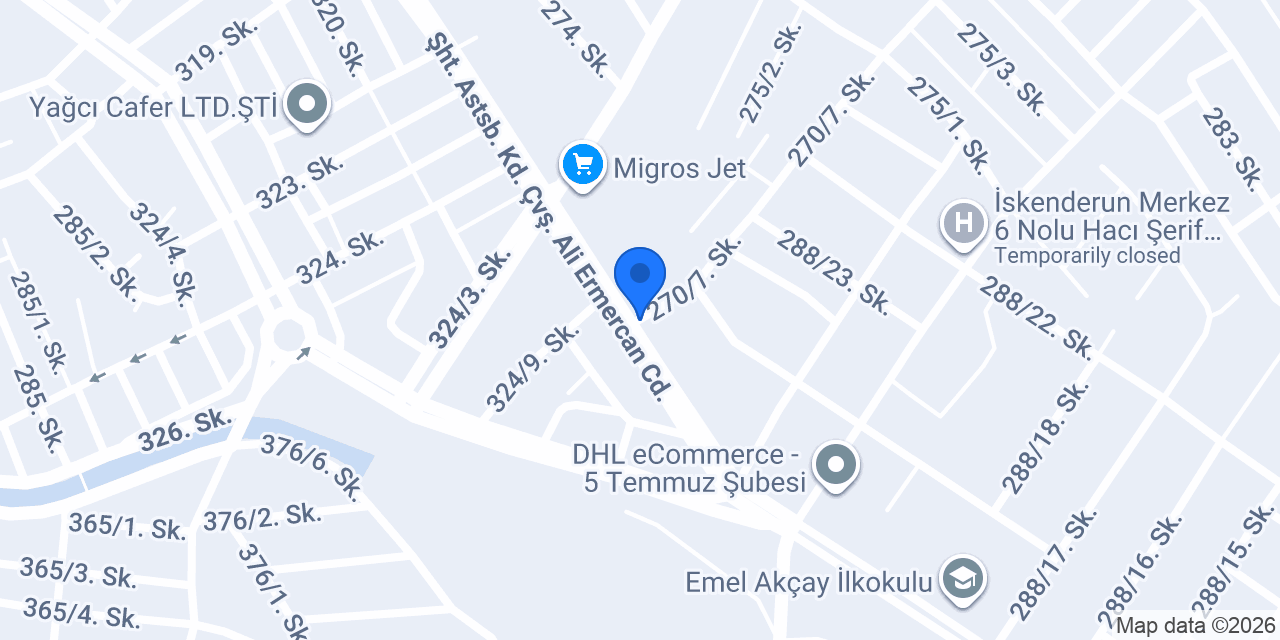 Harbalioğlu Sigorta konumu
